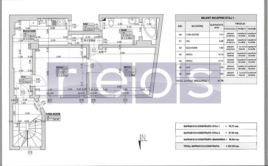 INCHIRIERE VILA CADEREA BASTILIEI | 240MP | PRETBAIL BIROU | PARCARE - 3