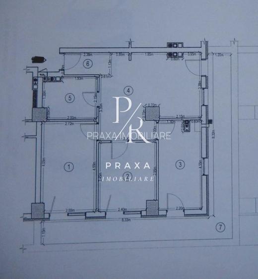 Apartament 3 camere decomandate , 60mp+20mp terasa ,parcare inclusa, zona Bmw! - 8