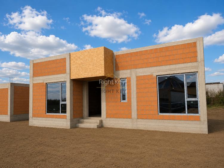 Casa la Rosu Domnesti, 4 Cam, Teren 500mp, Comision 0% - 5