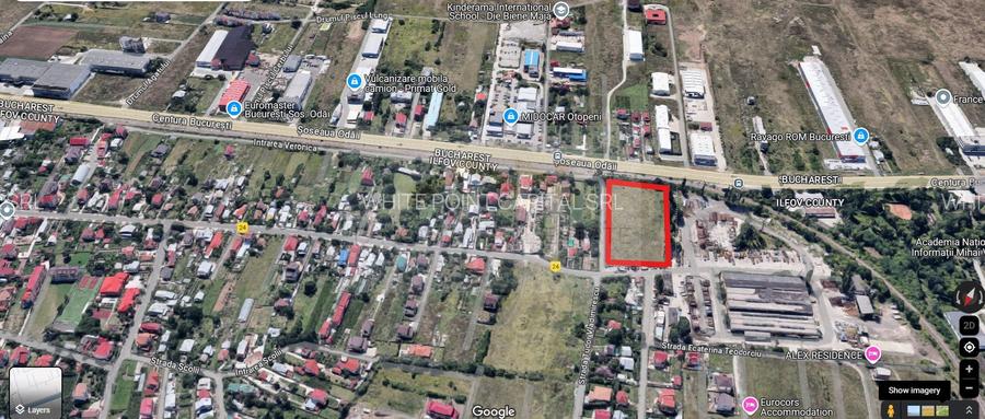 🏷️ Teren de vânzare / Inchiriere – Otopeni, Șos. Odăi – 10000 mp - 2