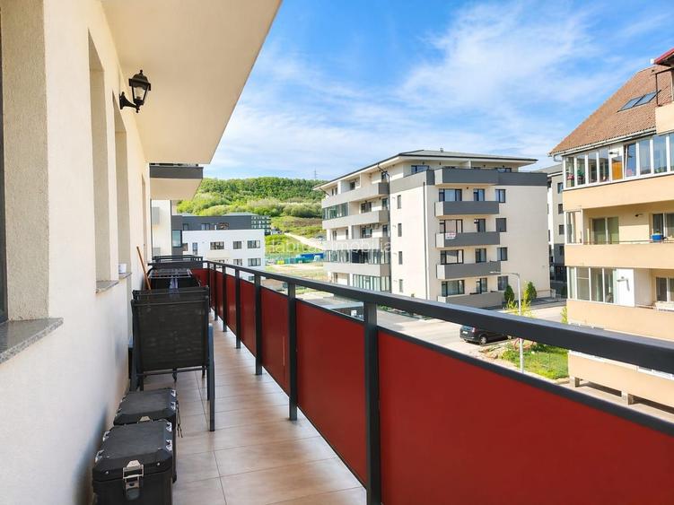 Apartament 3 camere, 65 mp + 10 mp balcon,  2 parcari, Florești - 9