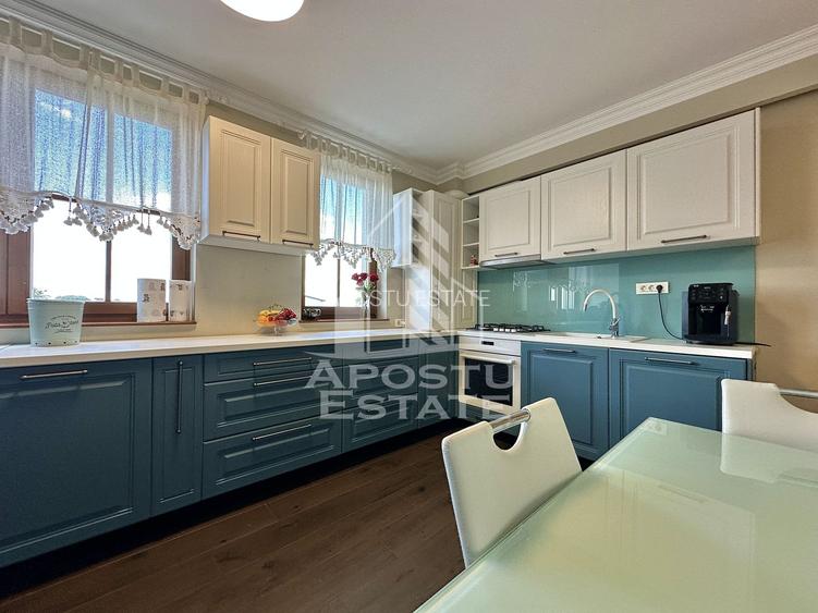 Penthouse 4 camere de vanzare, 2 bai complet mobilat si utilat - Giroc - 10