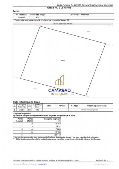 Teren de vanzare de 800 mp - Schitu (Costinesti) - 5