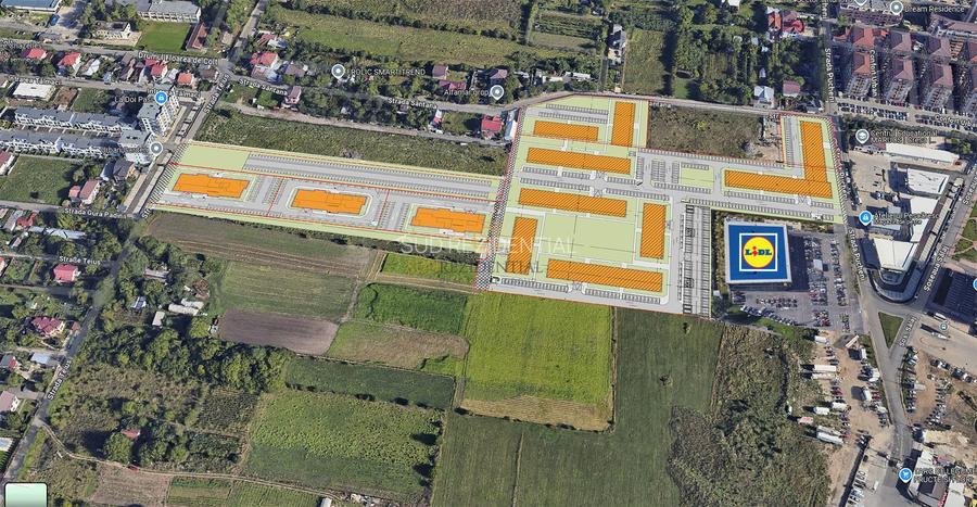 Teren autorizat de vanzare, oportunitate unica, 12 imobile -Sectorul 5 - 2