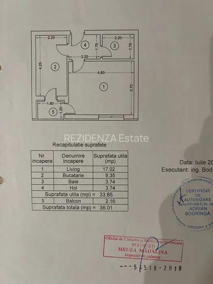 GARSONIERA DE LUX EXIGENT PLAZA FAZA 1 ETAJ 7 36MP - 8