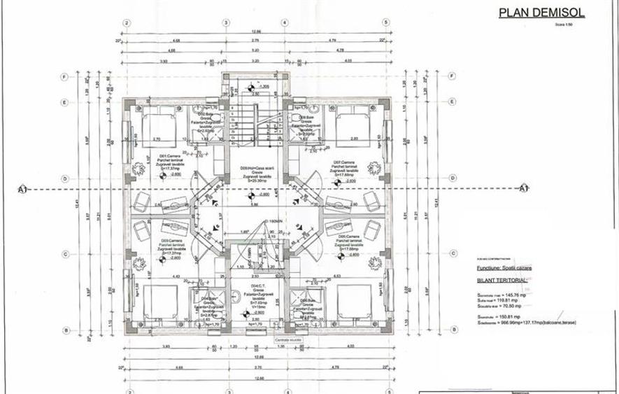 Vanzare Cladire Multifunctionala 783mp Mamaia Nord - Pensiune la Cheie - 37