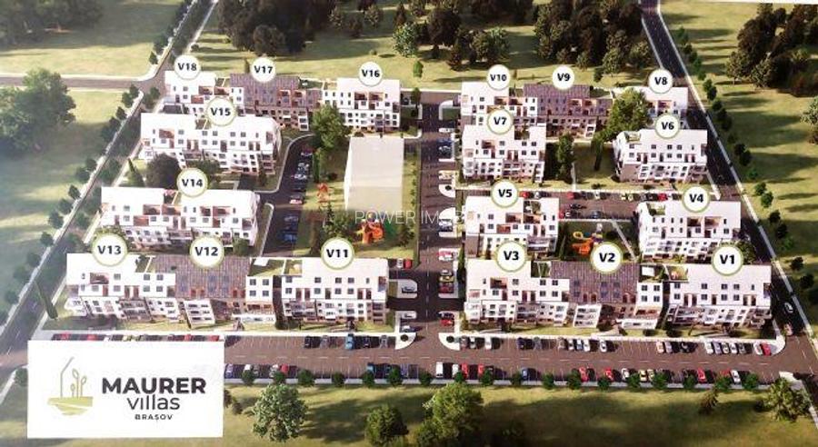 APARTAMENT 2 CAMERE CU PARCARE SI BOXA IN MAURER VILLAS - TRACTORUL - 16