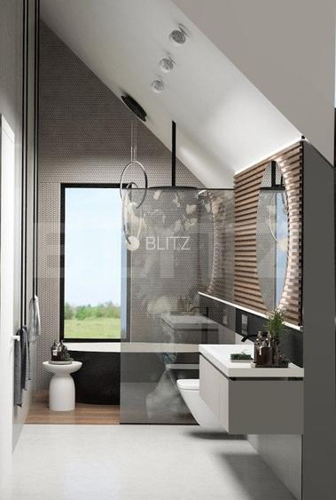 Casa individuala, 4 camere, P+M, proiect superb! zona Stupini - 15