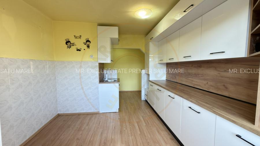 Apartament 2 camere Etaj III Carei-Str. M.Viteazul Nr.19, Vizavi Kaufland - 9