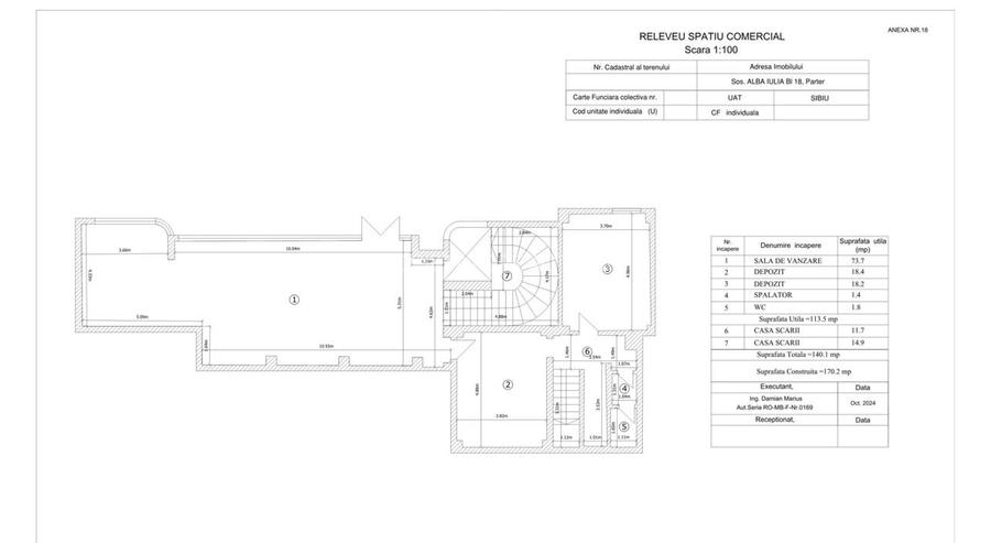 Spațiu Comercial de Închiriat în Sos. Alba Iulia Bl.18 Preț Negociabil - 5