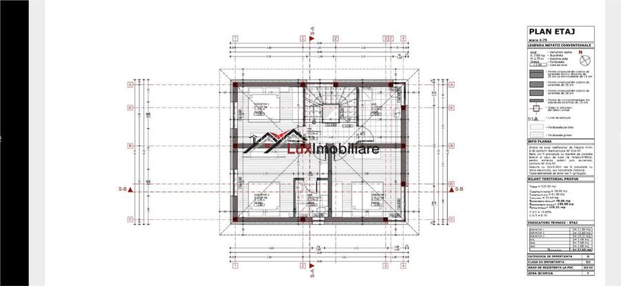 Casa superba semifinisata 120 mp utili + 450 mp teren liber. Zona Corusu. - 8