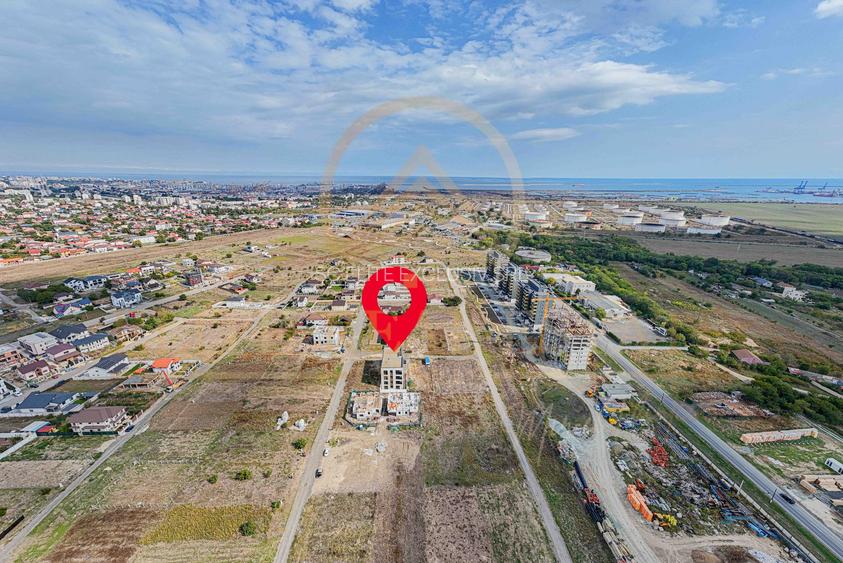 KM 5  - Alpha Residence - Apartament 3 camere cu balcon, etaj 2. - 49