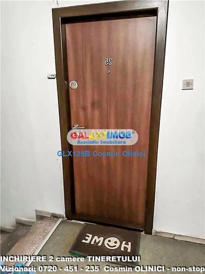 Inchiriere apartament 2 camere Tineretului vedere parc mobilat - 8