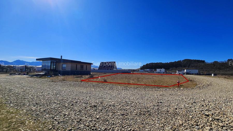 Sanpetru-Teren deosebit 760 mp – zona Dealul Lempeș, utilități, proiect casa - 8