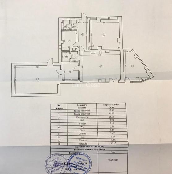 Navodari central spatiu comercial din construcție 2 intrari 2 loc parcare 380 - 4