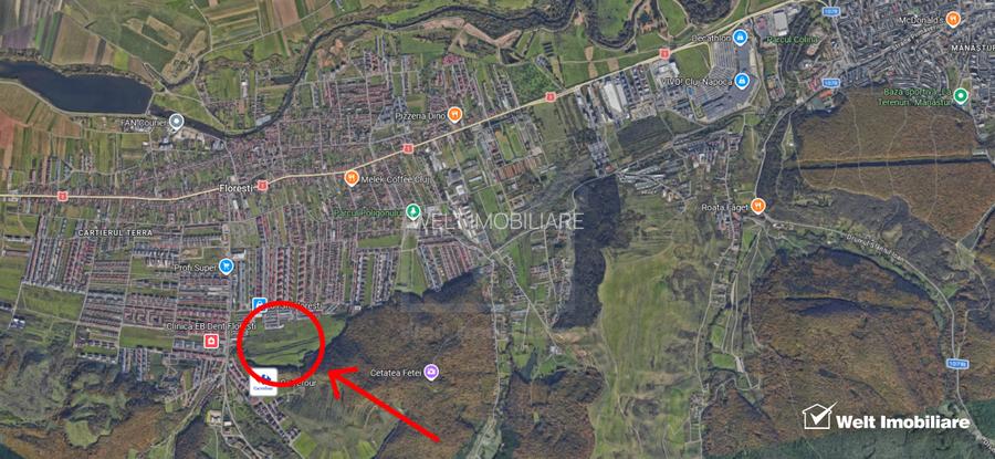 De vanzare teren intravilan langa viitoarea statie de metrou Teilor - Floresti - 2