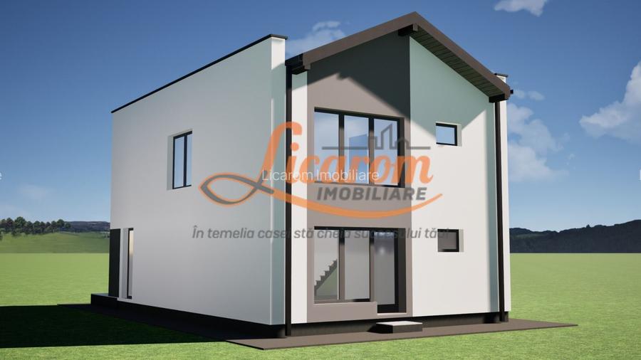 Vila LUX Parter+Etaj(stil mediteranean) in Stupini zona Plugarilor - 7