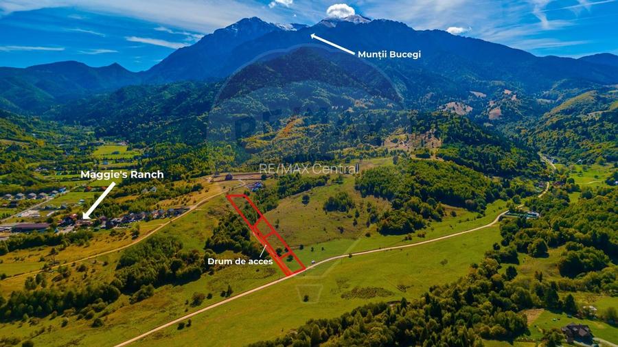 Teren 1,574mp Rasnov, Strada Valea Panicelului- varf de deal - 3