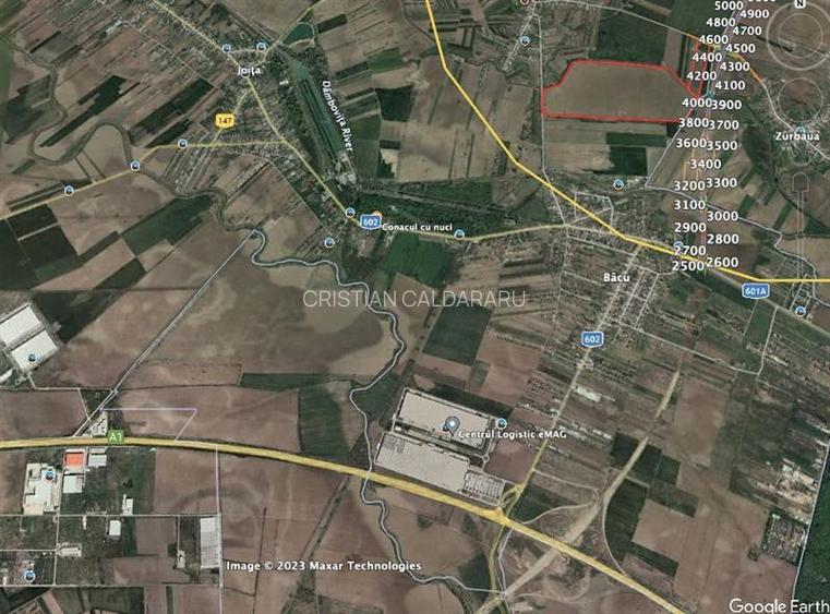 Vanzare teren Ciorogarla - Bacu - Sabareni - A0, ILFOV - 2
