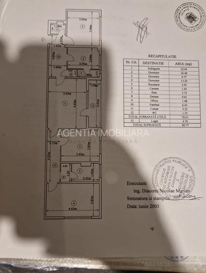 4 Camere Gorjului  Bloc Anvelopat Posibilitate Centrala - 11