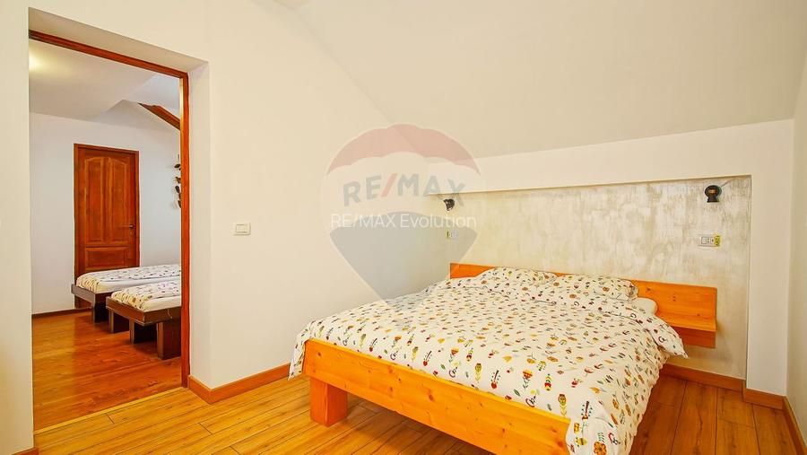 Cabana la Flo, 8 cam,P + M, teren 888 mp oportunitate de investitie ! - 41