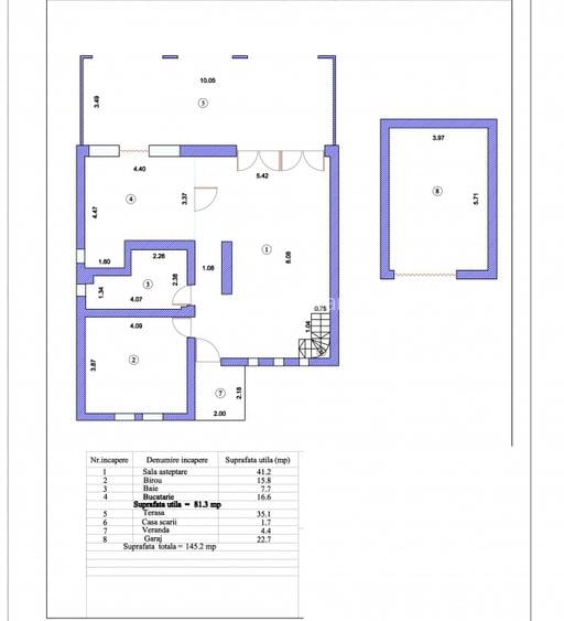 Casa 5 camere, 180 mp, Eforie Sud, Drum National, Nou renovata, cod 161345 - 36