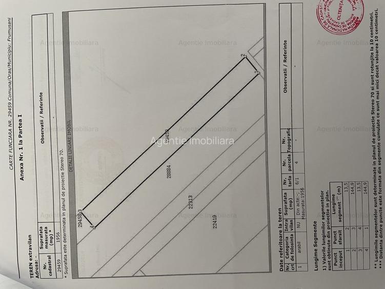 Teren Postavari - Frumusani - 1956 mp - 6