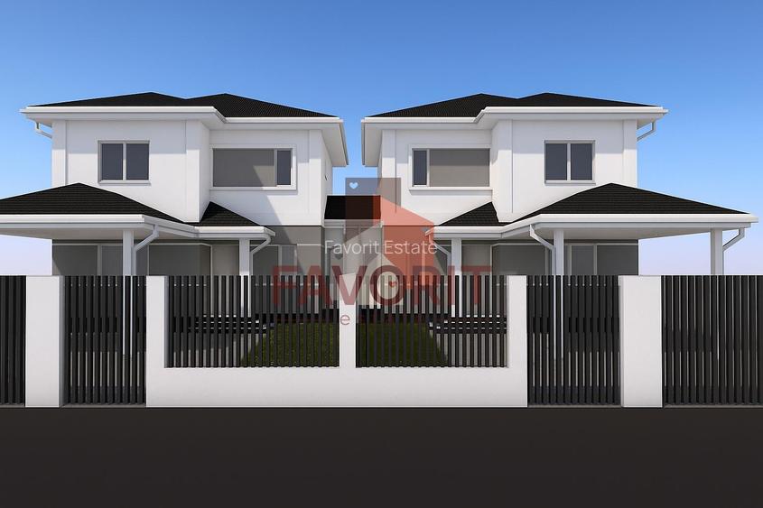 Duplex despartit prin camera tehnica. Carport. Finisaje la alegere - 3