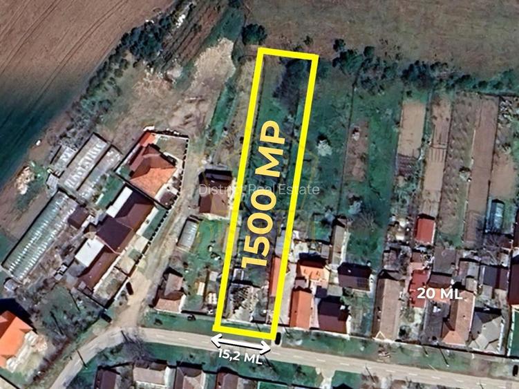 COM 0% Teren intravilan curti constructii 1500mp |  Sag - 2