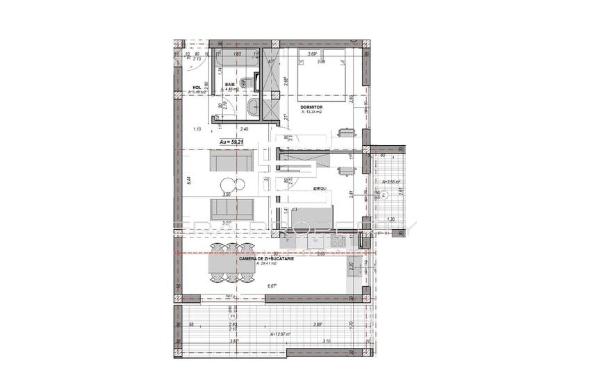 Apartament 3 camere cu terase , într-un ansamblu rezidențial premium – Sibiu - 1