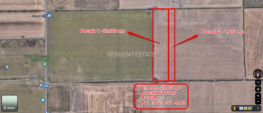 De Vanzare! Teren dezvoltare proiect rezidential v-a-v de ''Nusco Homes'' - 2