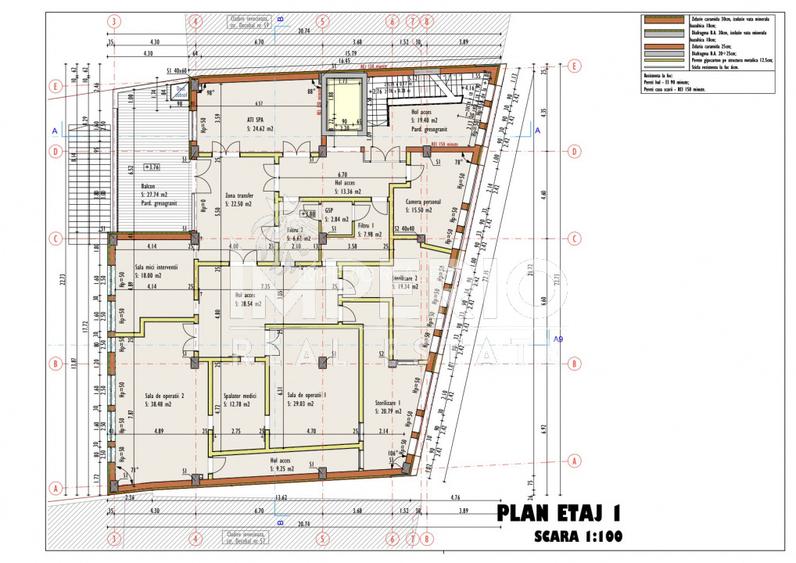 Spital/clinica 3,5m pe fiecare nivel ideala pentru spital/cab. medicale! - 5