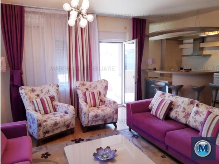 Apartament 2 camere de inchiriat, zona Cantacuzino, 77 mp #2739