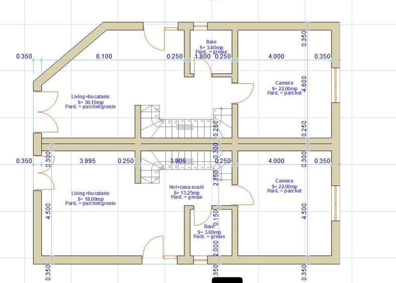Duplex de vânzare – str. Fagului, Florești