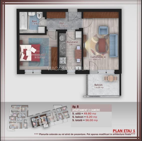 Stefan cel Mare vanzare Apartament - 3