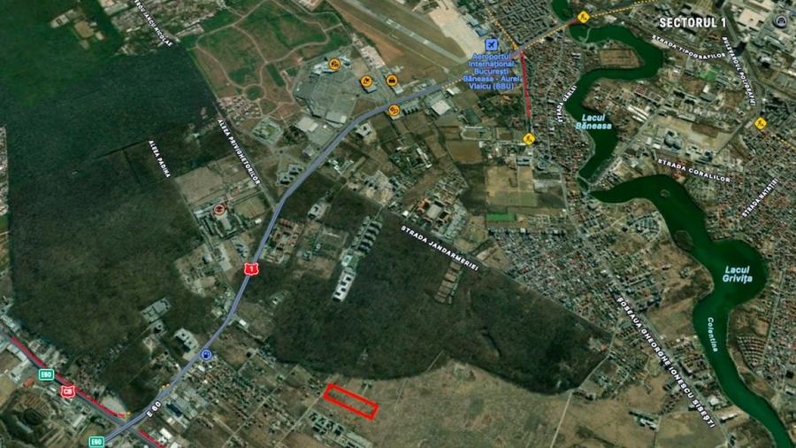 REL4001044 Investitie - teren 27580 mp langa Padurea Baneasa