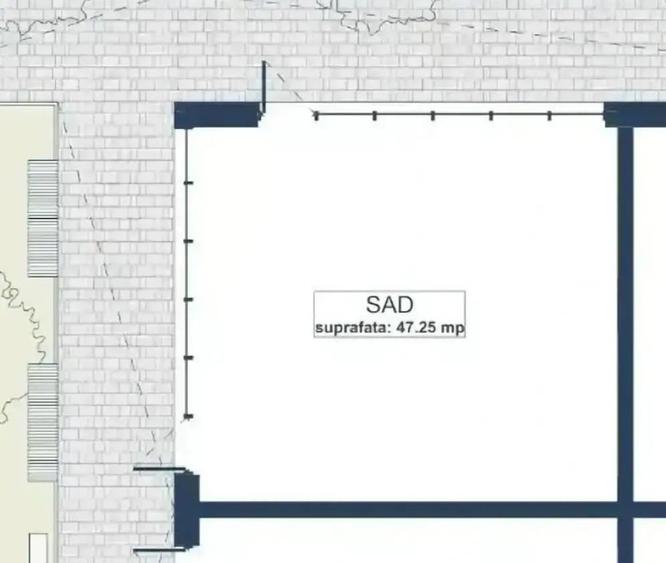 Spațiu comercial de vânzare – 47,25 mp | Liviu Rebreanu, Arad