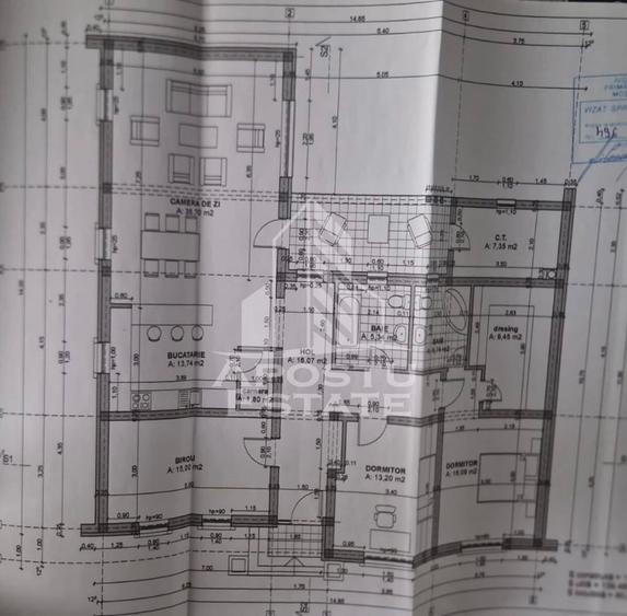 Casa individuala moderna cu 4 camere,2 bai, in Mosnita