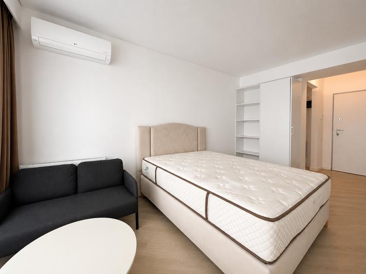 Studio mobilat Cortina North Pipera | 42 mp + parcare inclusa