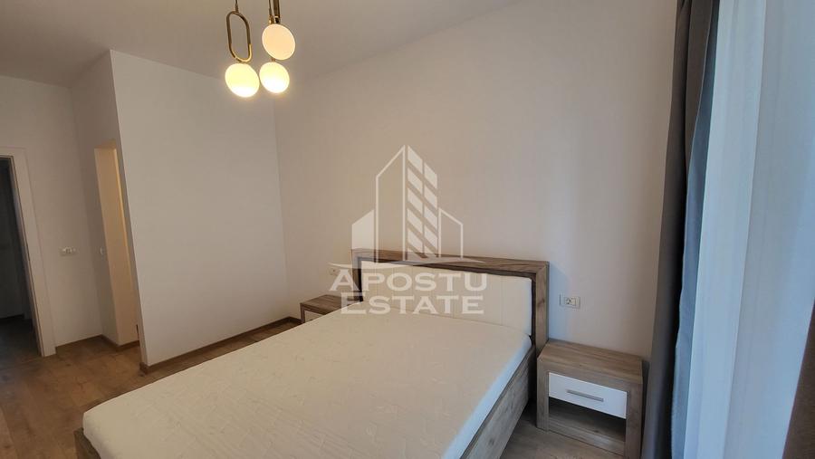 Apartament nou,2 camere si curte de 20 mp,mobilat Torontalului