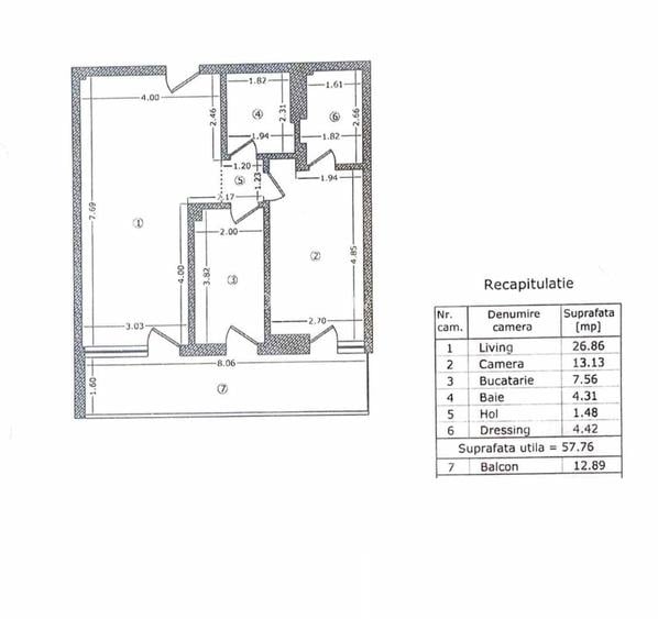 Vanzare apartament 2 camere mobilat/utilat parcare subterana Lujerului Plaza - 5