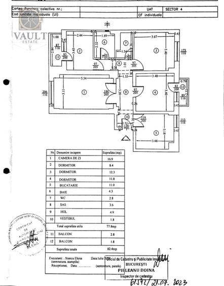 Apartament 4 camere - DECOMANDAT - zona OLTENITEI / APARATORII PATRIEI - 1