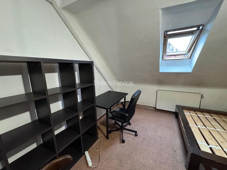 Inchiriere apartament spatios mansarda 5 camere in vila curte Cotroceni metrou - 6