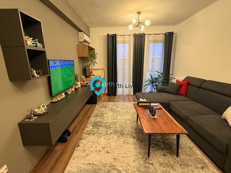 Apartament 2 camere mobilat și utilat, parcare inclusă- Metalurgiei - 2