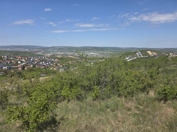 TEREN U-N-I-C-A-T   755 mp în Dezmir Panoramă spectaculoasă 180°  - 13