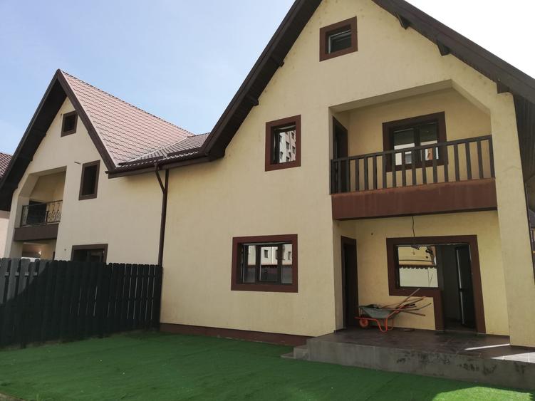 Casă individuală , 167 mp utili, 4 camere + mansardă finisată- teren 300mp