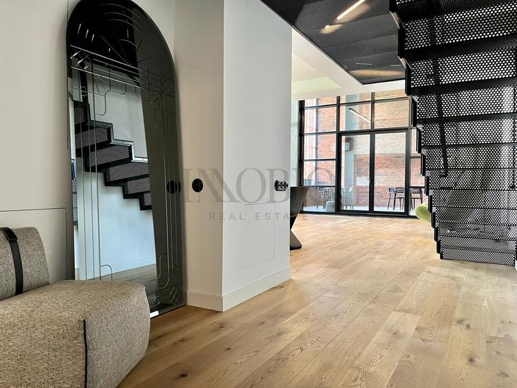 Brick Lofts Unitate pe 2 Niveluri / Bucătărie Mobilata / Vedere Lac