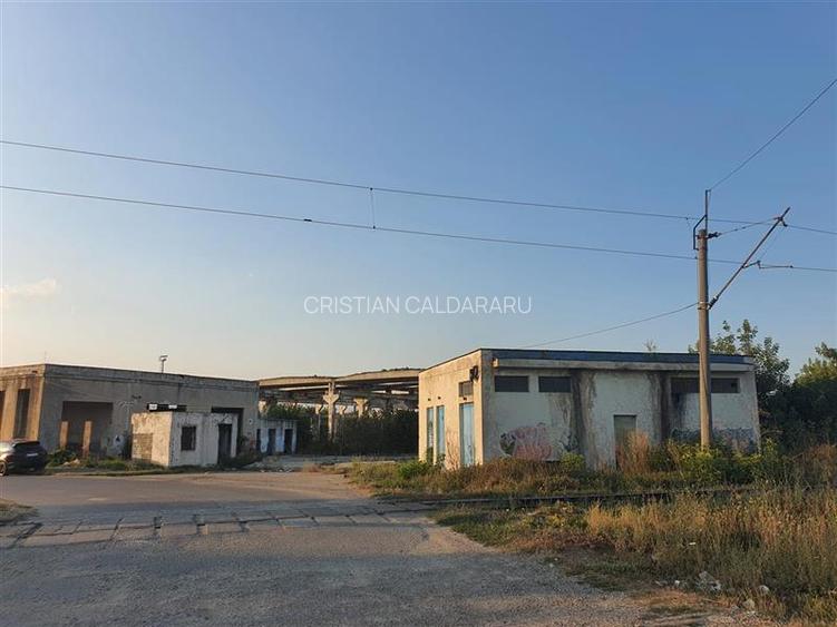 Vanzare depozit/hala/spatiu industrial/platforma betonata Giulesti -  Chitila Tr - 14