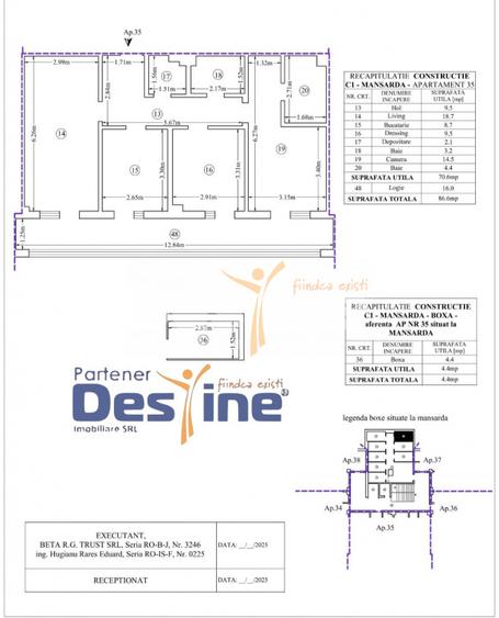 Comision 0% Apartament cu 3 camere decomandat, Pacurari etaj 1 - 12