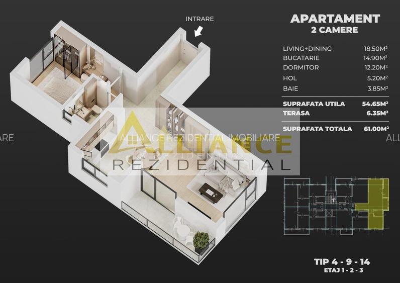 Ap 2 si 3 camere Ame Rezidence Exclusivitate - 6